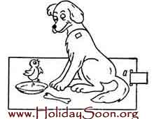 Собака - динамическая игрушка с рычажным механизмом - www.HolidaySoon.org